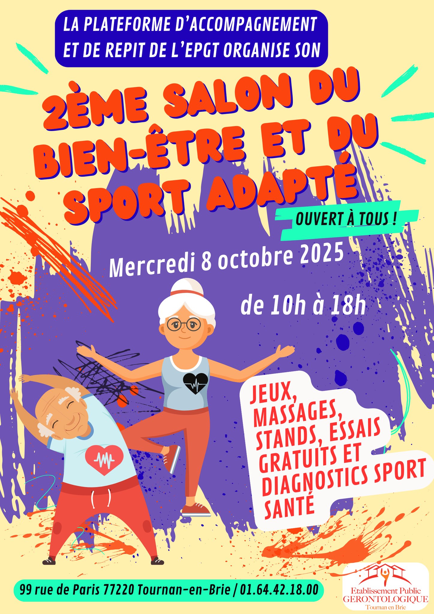 affiche salon aidants